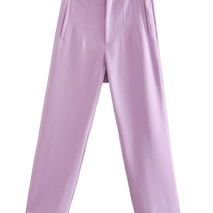 Starlets Women Straight pant Light Blue Chic Fashion wear