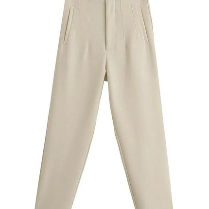 Starlets Women Straight pant Light Blue Chic Fashion wear