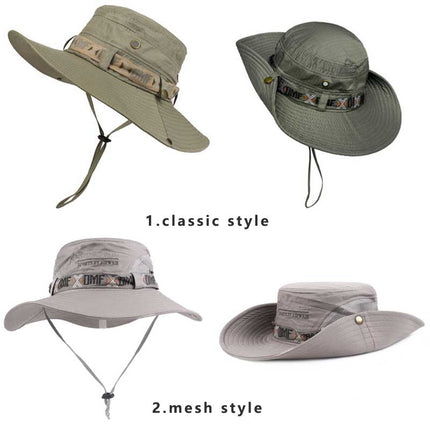 Bucket Hat Outdoor UV Protection - men