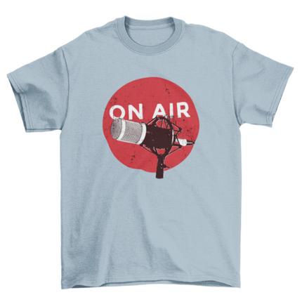 World Radio Day Microphone on Air Retro T-shirt