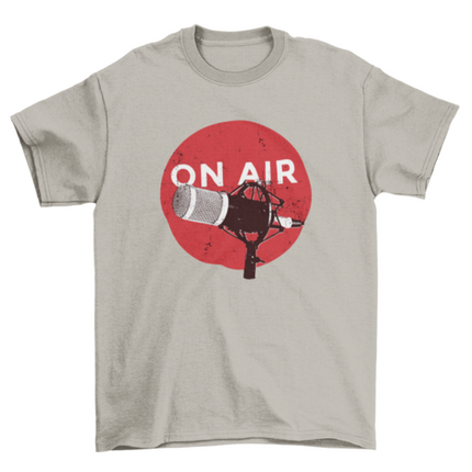 World Radio Day Microphone on Air Retro T-shirt