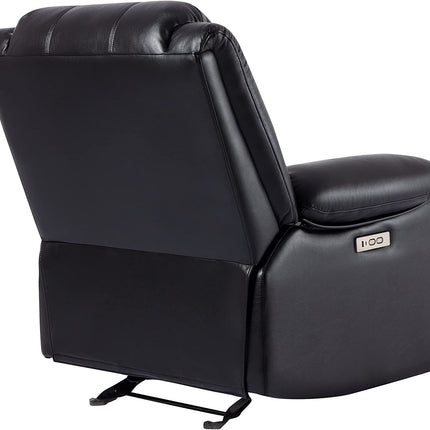 Faux Leather Electric Glider Reclining Chair