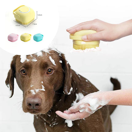 Silicone pets Bath Massage Gloves Brush