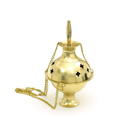 Hanging Brass Burner, 6"