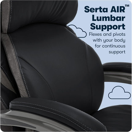 Jackson Big and Tall Executive Office Chair with AIR Technology and