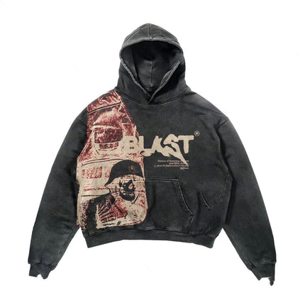 Retro Y2K Hoodie Coats Sreetwear