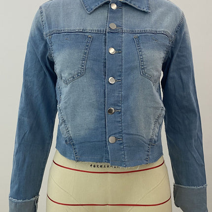 Jeans Jackets - STARLETS Stretch Denim Women Slim short Jacket New!