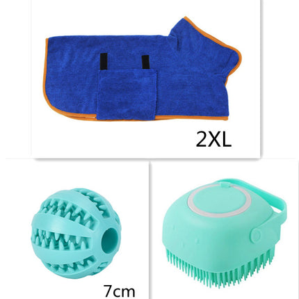 Silicone pets Bath Massage Gloves Brush