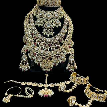 Alloy Gold-plated Muticolor  Jewel Set