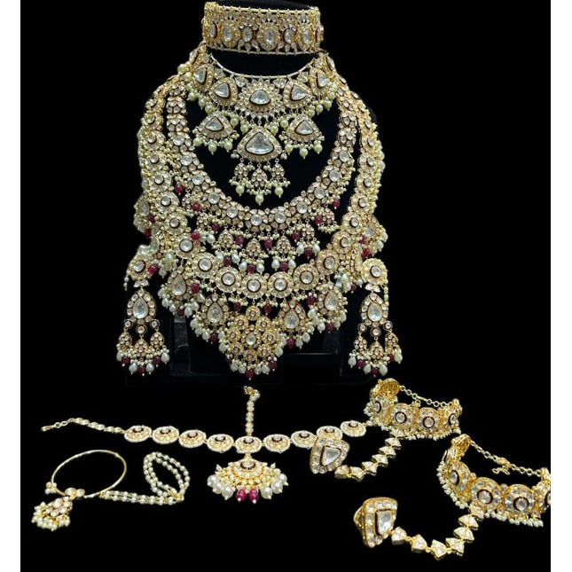 Alloy Gold-plated Muticolor  Jewel Set