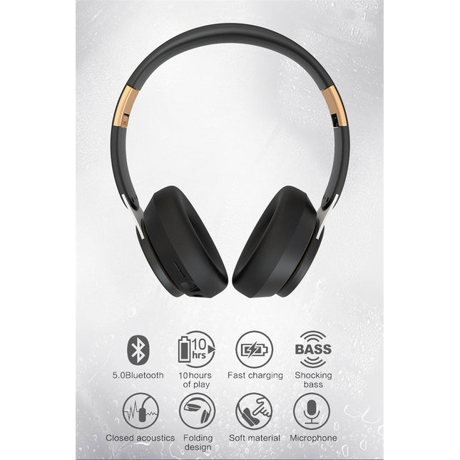 Dragon Wireless Bluetooth 5.0 Gaming Headset with TF card slot